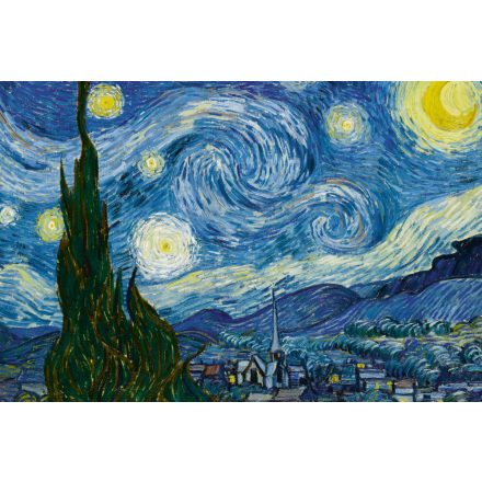 Éjszakai égbolt, festmény hatású poszter tapéta 375*250 cm
