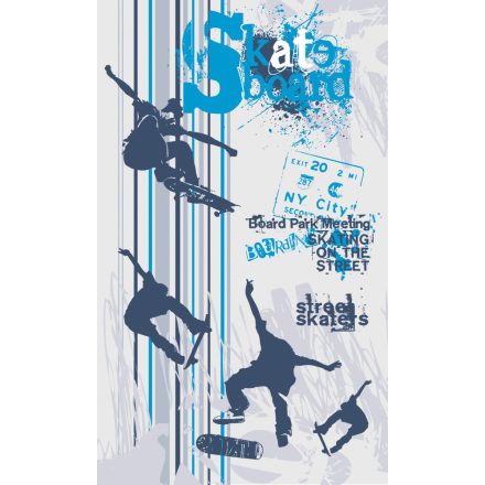 Skate boarding, poszter tapéta 150*250 cm